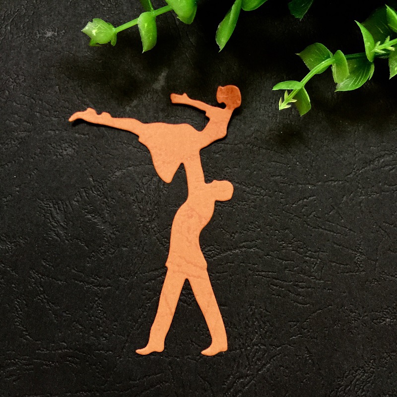 Patrón de los Amantes DIY troqueles de corte de acero al carbono Plantilla de plantilla en relieve para hacer tarjetas decoraciones para libro de recuerdos