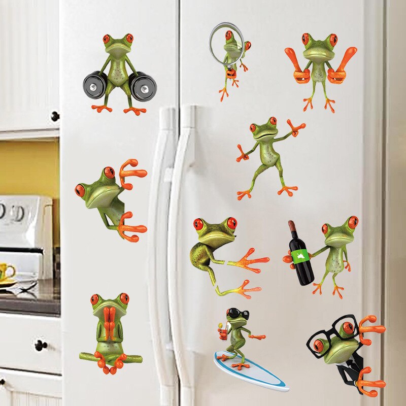 Grappige Kikker Wc Sticker Groene Kikker Muurstickers Waterdichte Badkamer Wc Sticker Home Decor