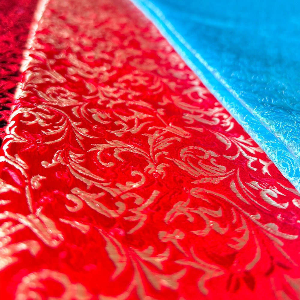 tarwe bloemen stijl damast zijde satijn brokaat jacquard stof kostuum bekleding meubilair gordijn kleding materiaal