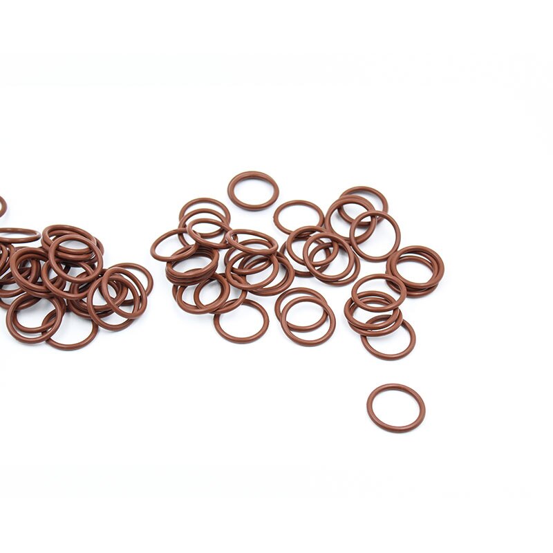 5 kpl/erä fluorikumirengas ruskea fkm o-rengastiiviste cs :2.4mm od8/9/10/11/12/13/14/15/16/17/18/19/20mm kumirengastiivistetiiviste