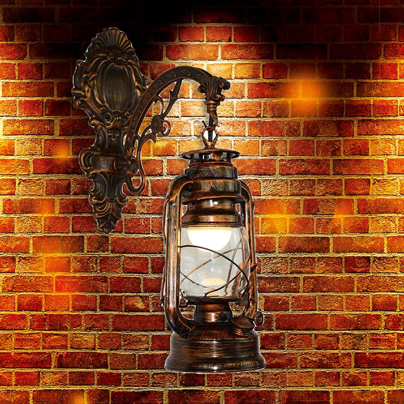 Jahrgang LED Zauberstab Lampe Scheune Laterne retro Kerosin Zauberstab Licht Europäischen Antiken Stil