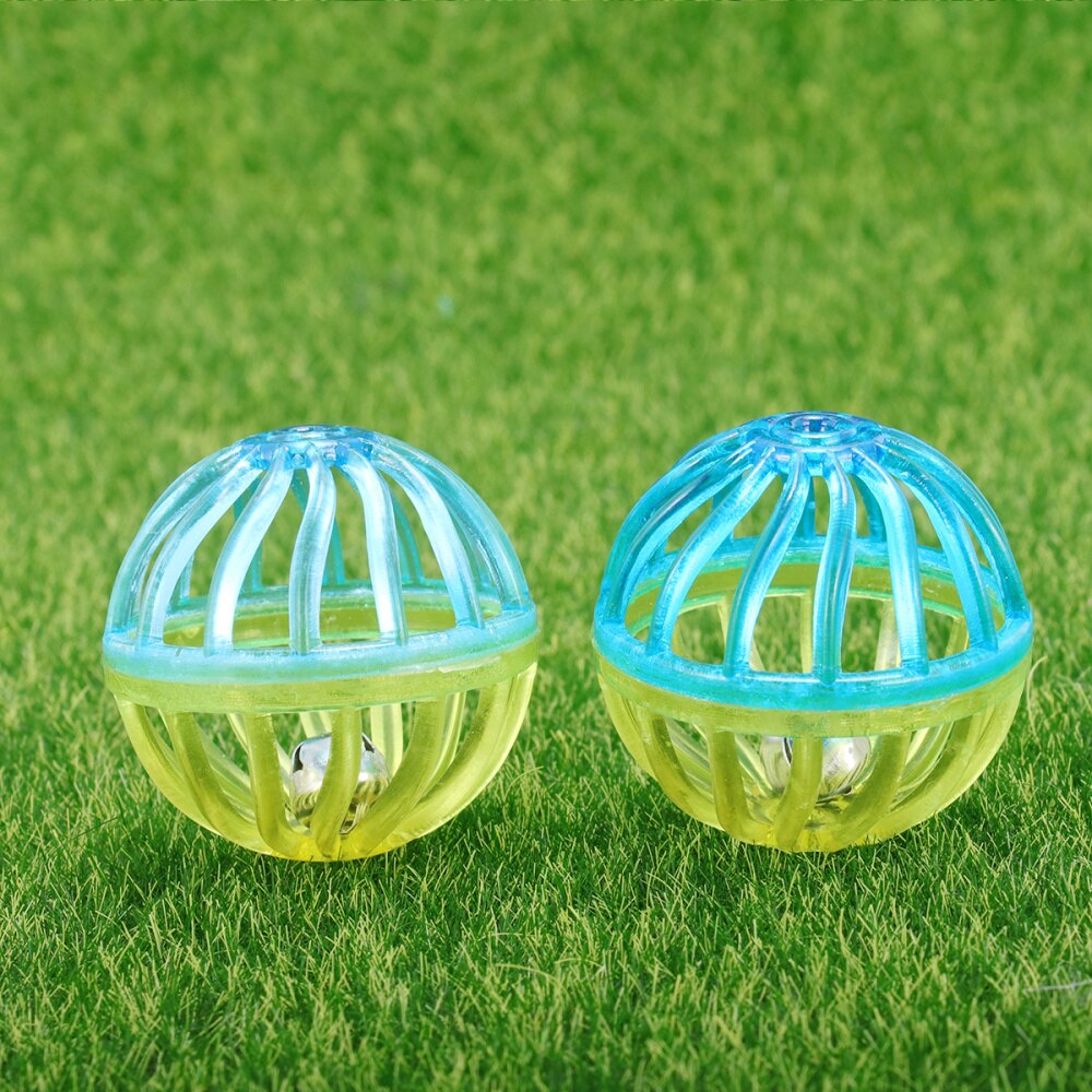 4pc plastic bellen, schattig, diverse kleuren, draagbaar, duurzaam, plastic bellen voor kleine huisdieren, puppy's en katten