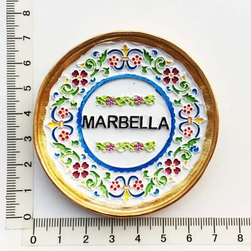 Spaans Koelkast Magneten Toledo La Catedra Kathedraal Malaga Montserrat Magnetische Koelkast Stickers Toeristische Souvenirs Idee: Clear