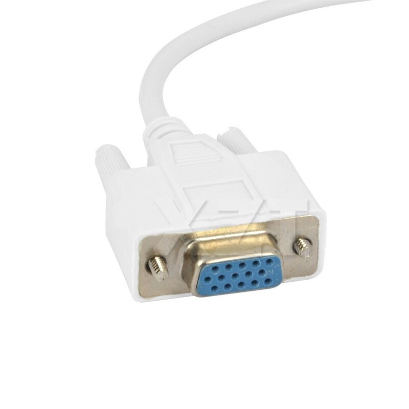 1 Male VGA to 2 Female VGA Splitter Cable 2 Way VGA SVGA Monitor Dual Video Graphic LCD Y Splitter Cable
