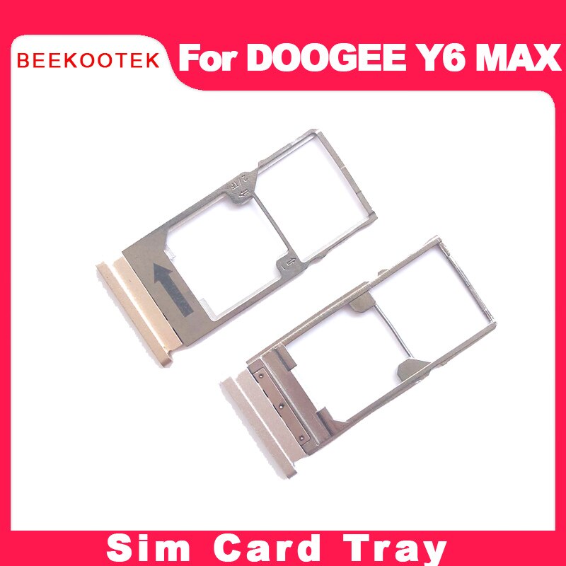Originele Simkaarthouder Tray Card Slot Voor Doogee Y6 Max 6.5 Inch MTK6750 Octa Core
