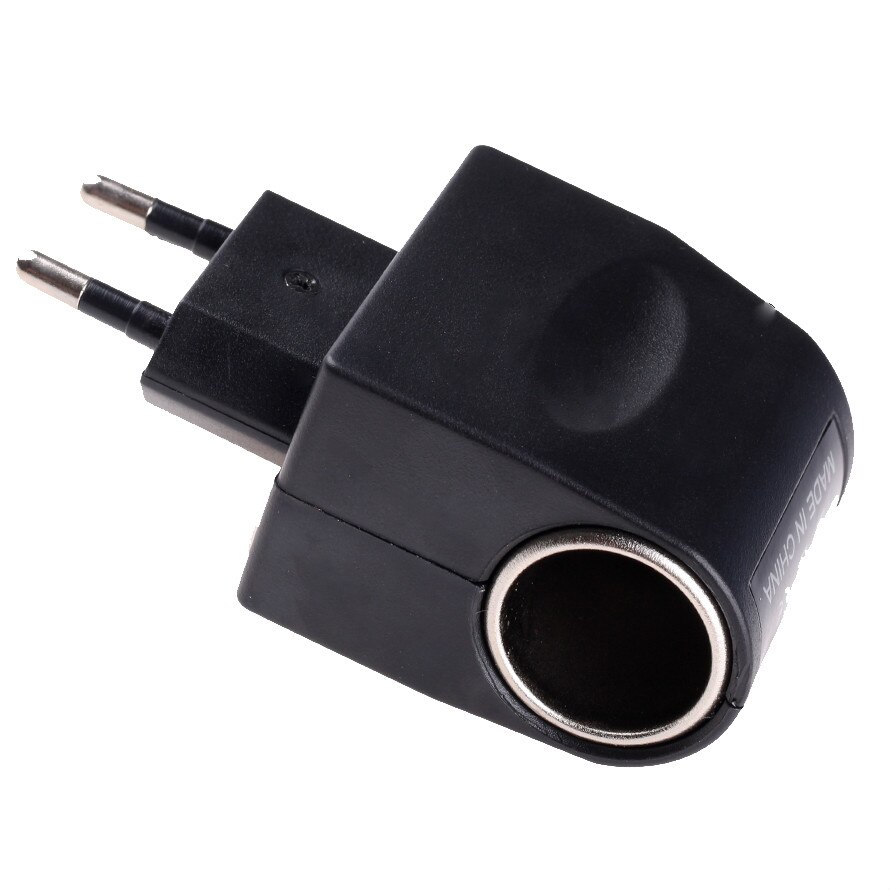 220V Ac Naar 12V Dc Sigarettenaansteker Stopcontact Plug Adapter Converter: EU