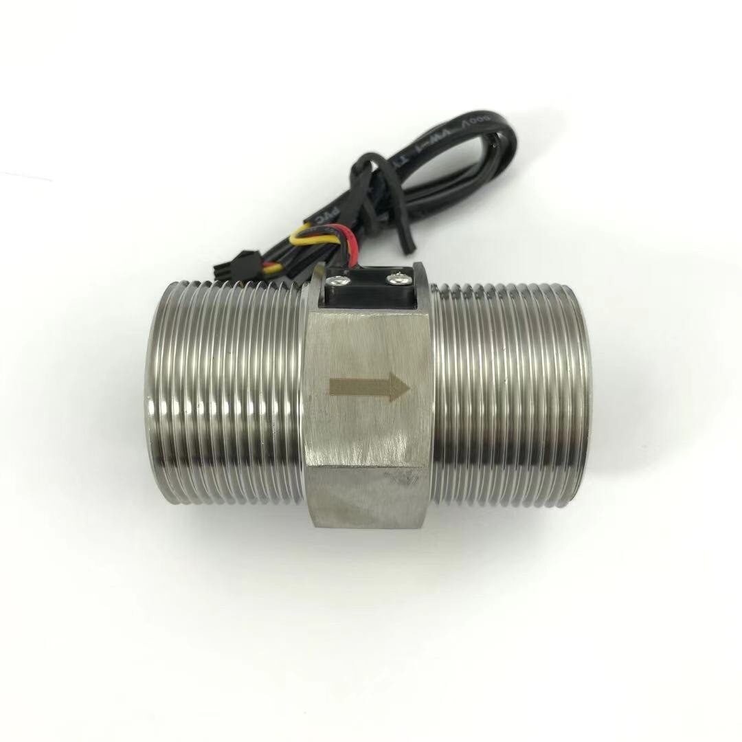 G1-1/2 DN40mm Hall Water Flow Sensor USS-HS121TA 5-200L/min SUS304 Flow Meter Flowmeter
