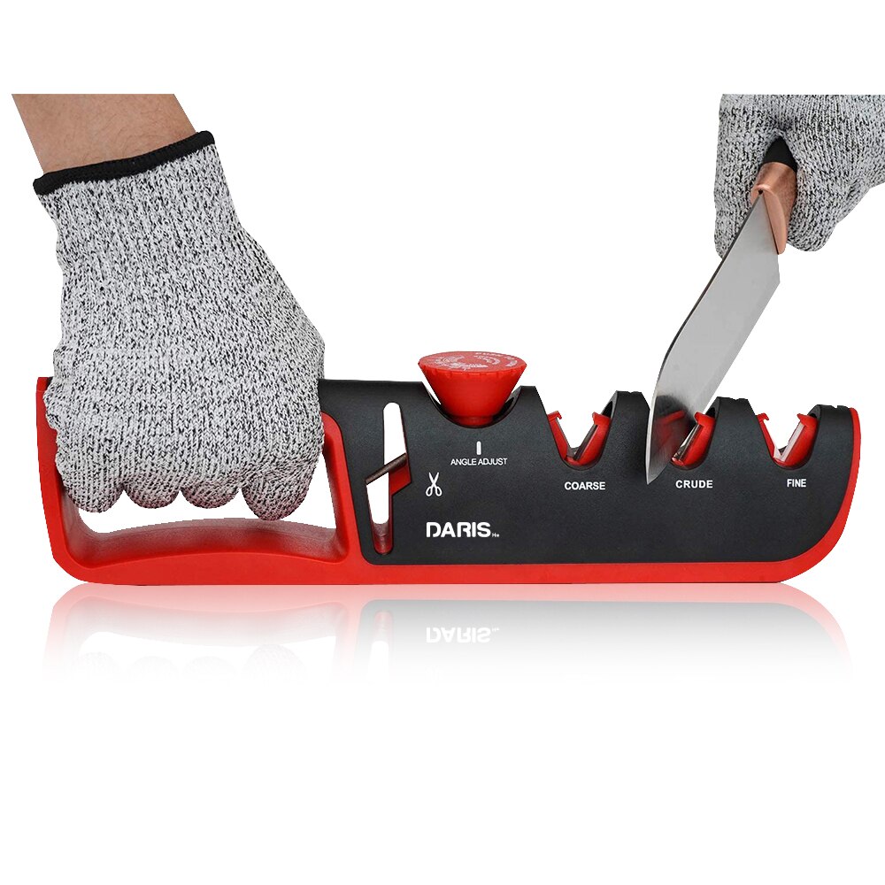 4 in 1 multifunction Knife Sharpener Adjustable Angle Grind Scissors Grinding Machine Steel Knives Sharpening Tools