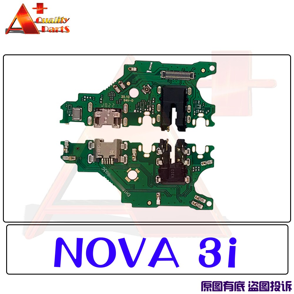Ladeportstik flex calbe med mikrofonmikrofon til huawei nova 5t smart young lite  + 2 2i lite 2s 3 3i 4 5 5i pro: Nova 3i