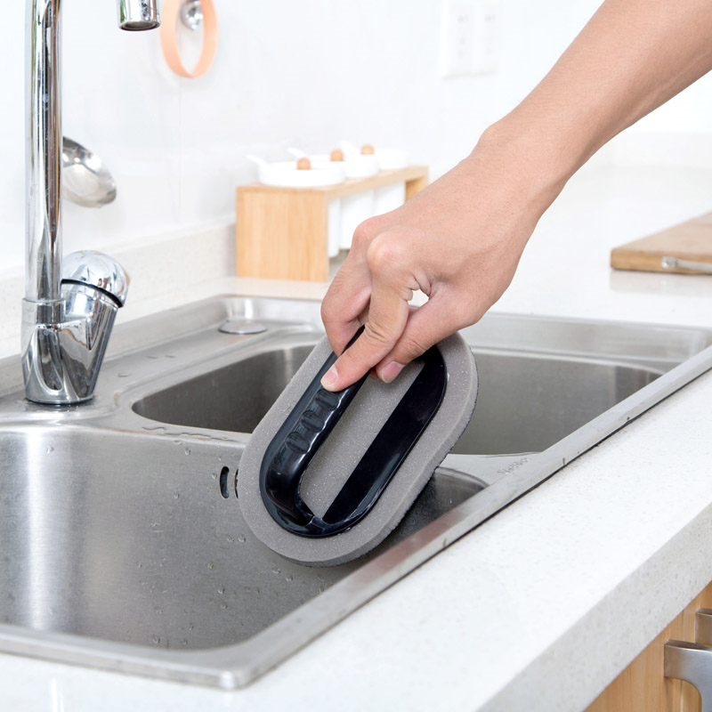 Kitchen Accessories Magic Strong Decontamination Bath Brush Removing Rust Eraser Sponge Tiles Brush Cleaning Tools Kitchen Goods
