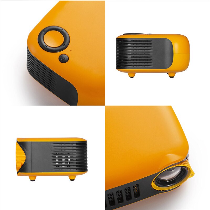 Draagbare Projector 1080P HD LCD Video Home Theater Projector Ondersteuning Power Bank Mini Projector Voor TV Box/XBOX /TF Kaart/U Disk