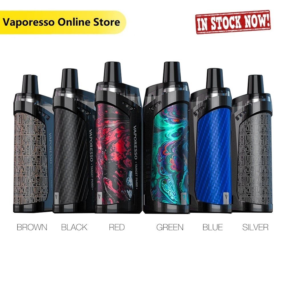 Newest Vaporesso TARGET PM80 Mod Pod Kit with 2000mAh Built-in Battery & 4ml Pod System E cig Vinci X/ Aegis Boost/ Pasito Kit