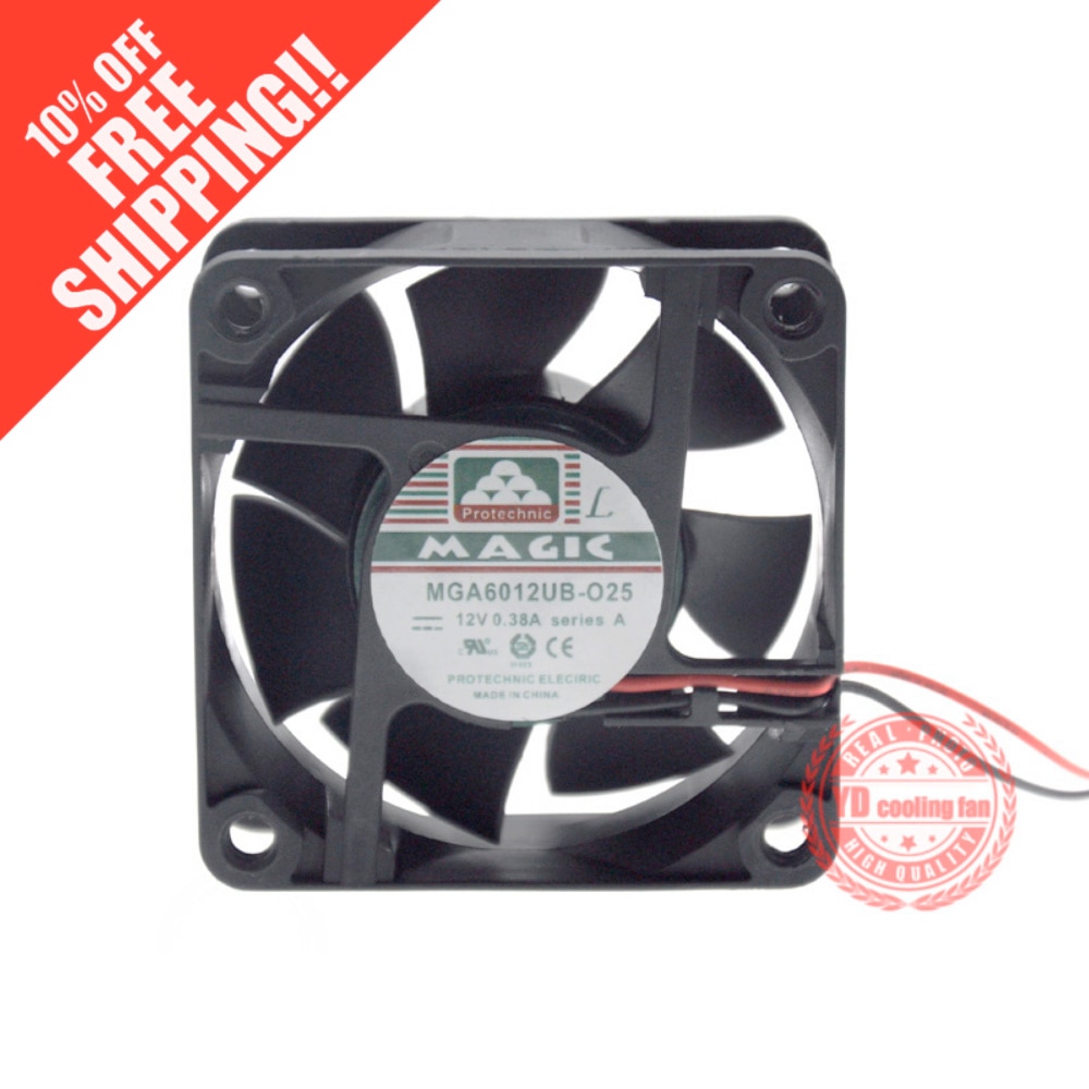 Protechnic Magic MGA6012UB-O25 6025 12V 0.38A cooling fan