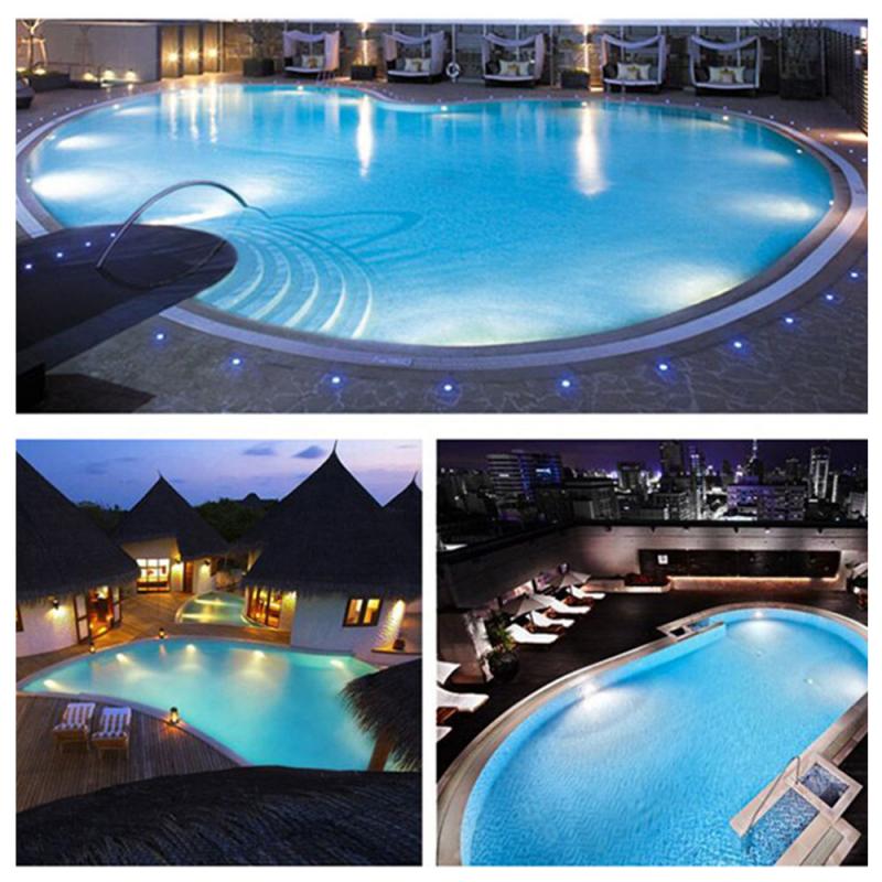 E26 35W Floating Underwater Light Submersible LED Disco Light Glow Show Swimming Pool Tub Spa Bath Light Lamp