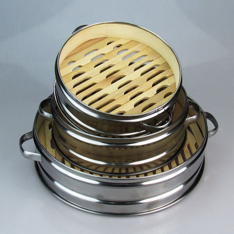 Stainless steel bamboo steamer, vegetable basket, dumpling, fish rice, food, heating steamer CY51102