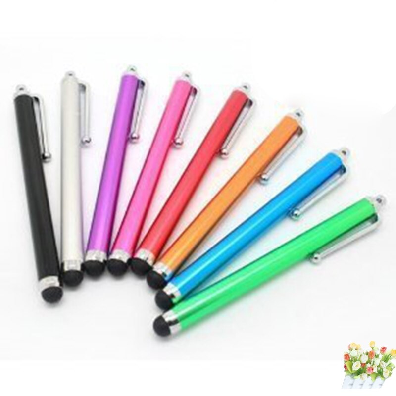 Stylus Touch Screen Stylus Pen Voor Iphone Samsung Smart Phone Tablet Pc Ipad Ipod 8 Kleuren