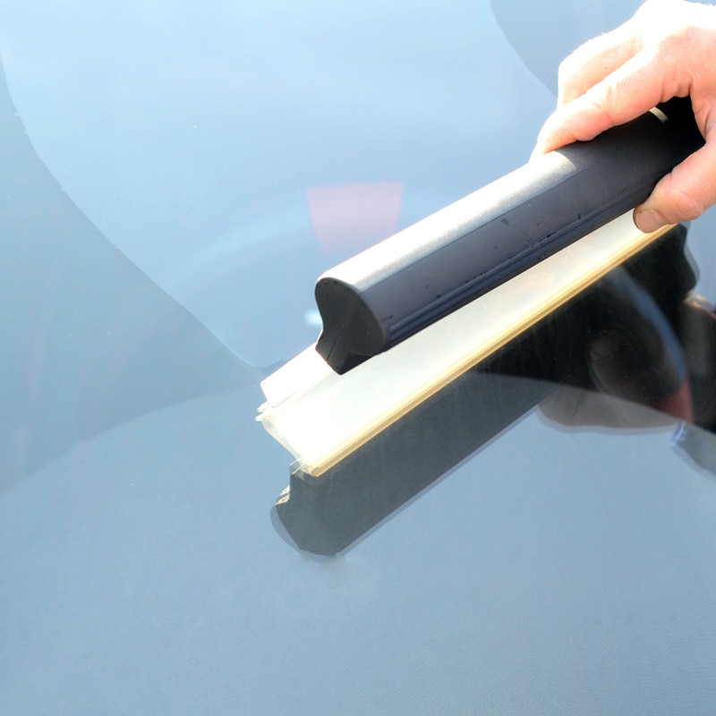 Cleaning Water Squeegee Blades Home Windows Stains Scraping Drying Blade Squeegee For Car Roof Engine Hood Glass Wiper Wash Tool