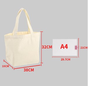 Bolso de mano de lona negra para estudiante, bolsa de algodón de un solo hombro, bolsa de compras grande, bolsillo de cinturón de lona, bolsa de cosméticos de