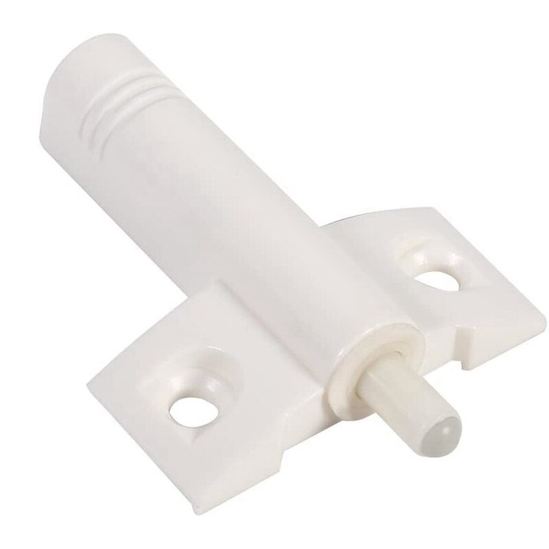 20Pcs Closer Damper Buffer Cushion Gate Buffer Push Open Door System Shock Absorber Cabinet Drawer Buffer Silent (White)
