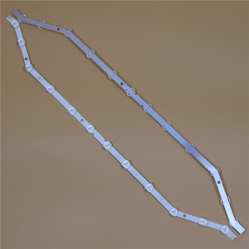 32inch TV LED Light Bars For Samsung UN32H5201AFXZA UN32H5203AFXZA UN32H5203AFXZC Backlight Strips Kit 12 LED Lamps Lens 2 Bands