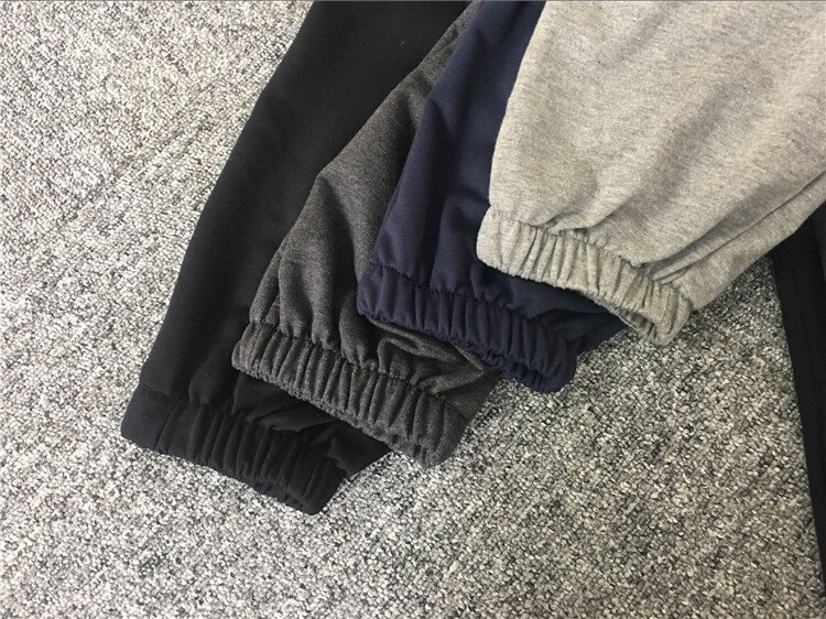 Hjemmetøj til mænd #39 bomuld soveunderbukser løse enkle solide pyjamas forårs fitness bukser: Mørkegrå / 2xl