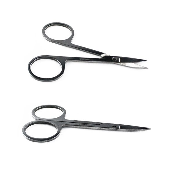 Outil de maquillage coréen pour les sourcils, ciseaux de manucure, coupe nez, en acier inoxydable, à tête pointue