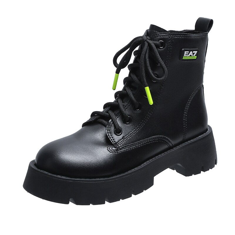 Dameslaarzen herfstlaarzen dames lage hak winterschoenen ronde neus luxe laarzen dames halfhoge