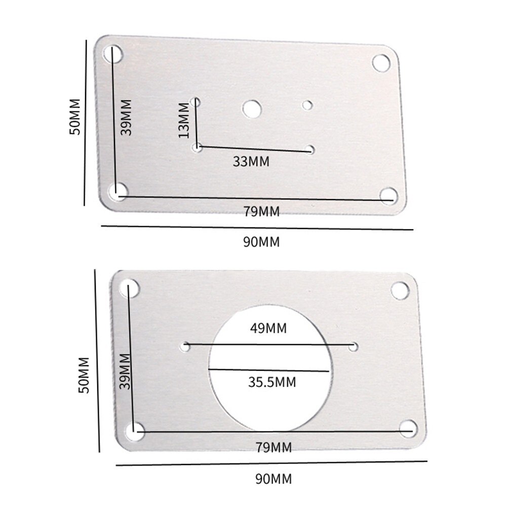 Mounting Hinge Repair Plate For Cabinet Furniture Drawer Stainless Steel Table Scharnier Plate Restorer Installer Cabinet Hinge