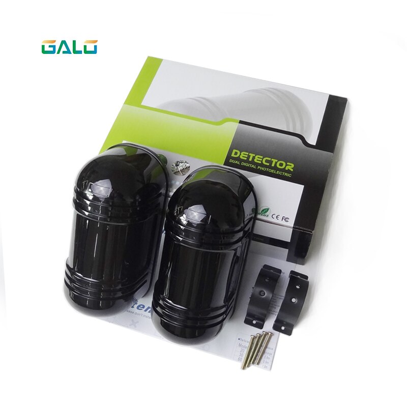 GSM Alarm Use 1m~150m Wall Gate Window Photoelectric Infrared Double Beam Detector Perimeter Protection 2 Beams Infrared Sensor