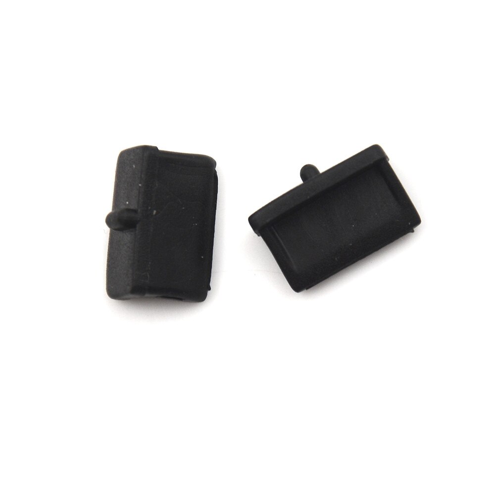 20Pcs USB Port Covers Dust Plug USB Charging Port Protector Durable Black for PC Laptop USB Plug Cover Stopper