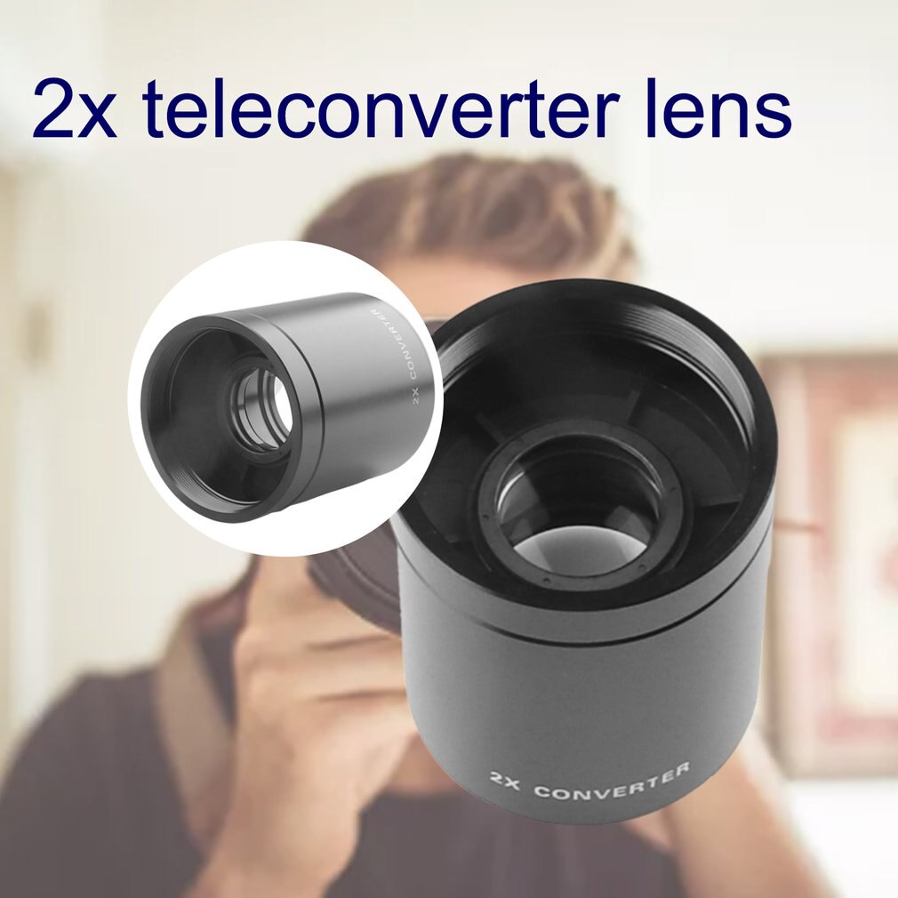 T2 adaptador 2x adaptador para telescopios oculares estrella diagonales Barlow lentes para varios adaptadores teleconversor