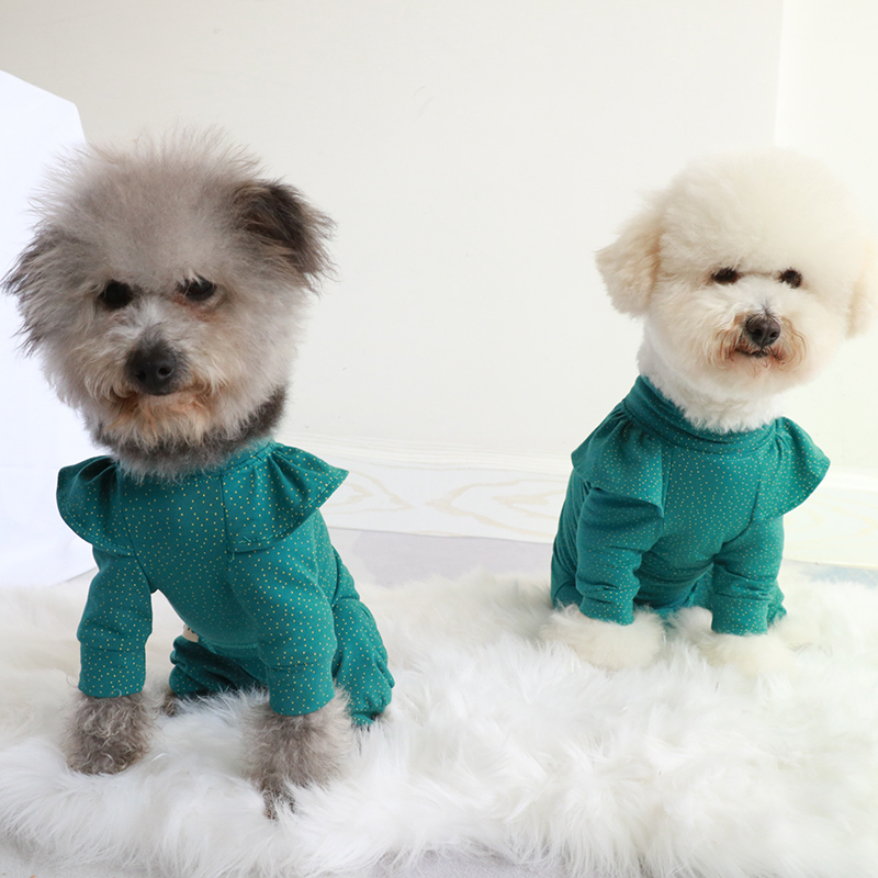 Mono para perros y mascotas, ropa fina para cachorros, monos de algodón para pijama suave para perros pequeños, sudadera para perros, Chihuahua, caniche