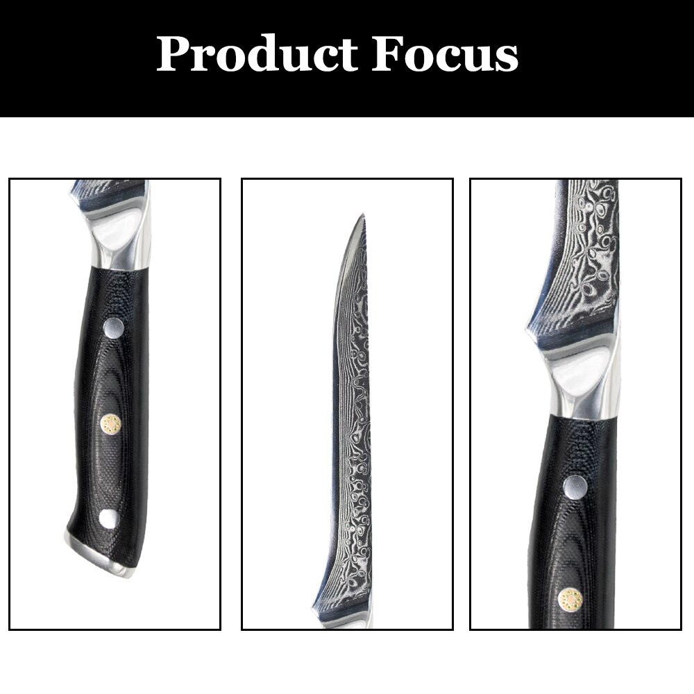 Kitchen Knives 8 inch Damascus Steel Chef Knife set Utility Cleaver Knives Meat Japanese Santoku Knife Cooking Slicing Knife