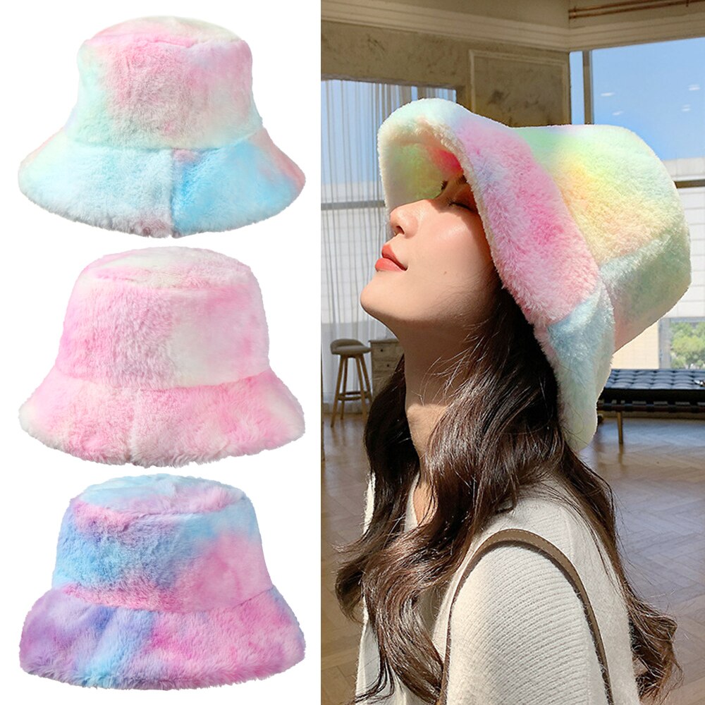Chapeau Cloche Hiver Fausse Fourrure Femme - Circonférence 56-58 Cm, Réglable, Pliable, Peluche Douce
