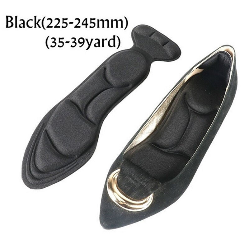 1 Paar Comfort Ademend Damesmode Inlegzolen Massage Hoge Hakken Schoenen Inlegzolen Anti-Slip