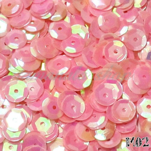 2000 stks 6mm 1-9style kleur DIY Ovale Ronde Cup Pailletten Pailetten Losse AB Wedding Craft: 02