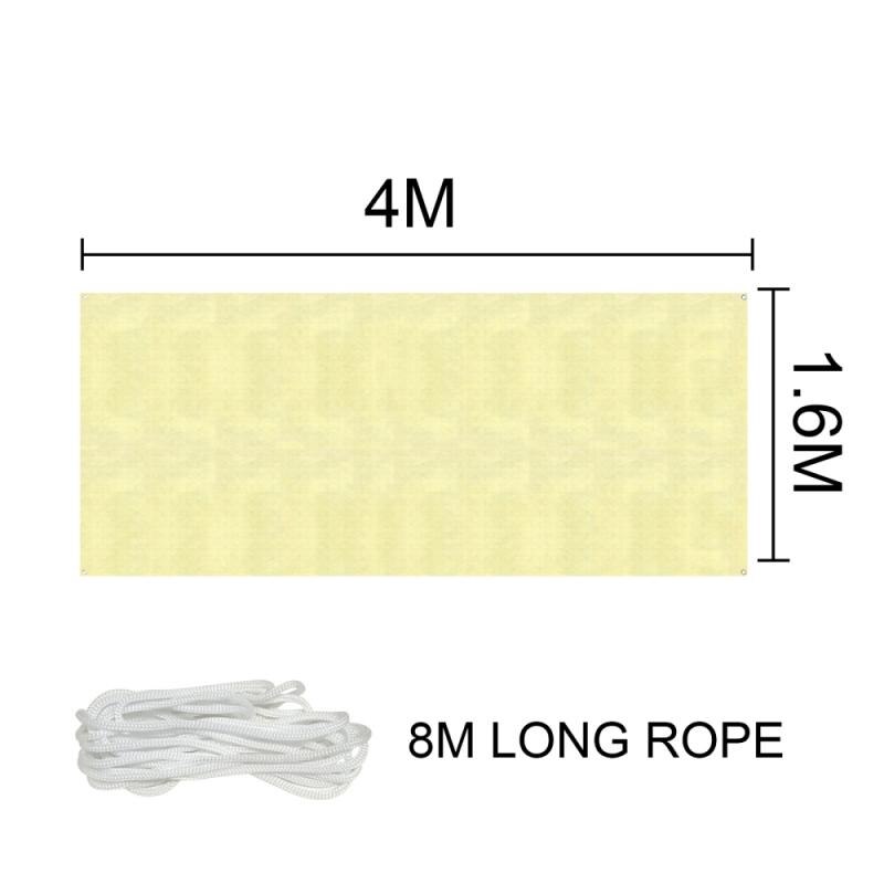 Plant Shade Net Strong Sun Protection Rainproof Effect Waterproof Shade Sails Multipurpose Durable Sun Shelter For Garden Nets