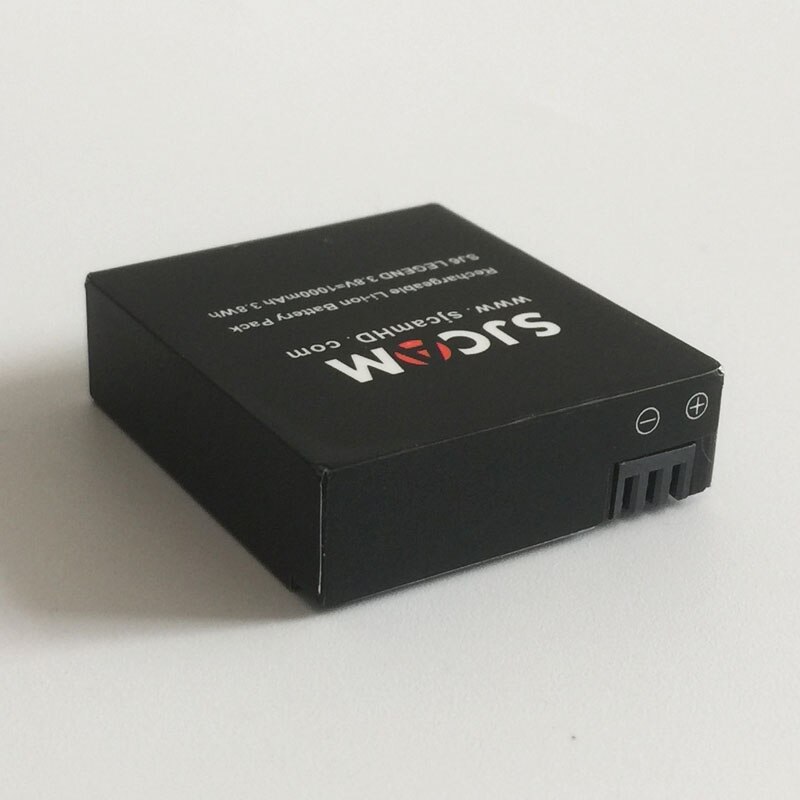 2 stks SJCAM SJ6 Legend Batterij 3.8 v 1000 mah 3.8Wh Oplaadbare Li-Ion Batterij Pack voor SJCAM SJ6 LEGEND Sport actie Camera DV