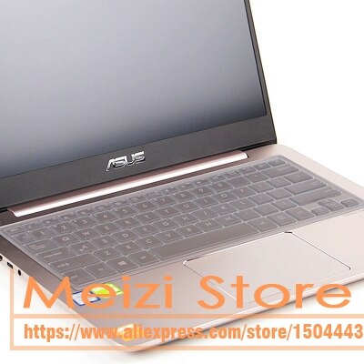 Dla Asus Zenbook UX32E UX32V UX32VD UX430 UX330 UX410 UX305 UX410 UX303 UX330 13.3 14 cal klawiatura laptopa obudowa ochronna: clear