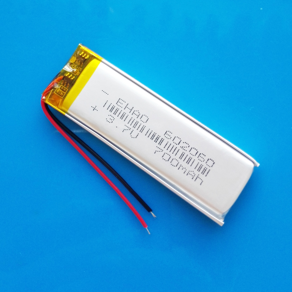 3 PCS 602060 3.7V 700mAh Lipo Polymer Lithium Rechargeable Battery For MP3 GPS DVD Bluetooth Recorder Headset E-book Camera