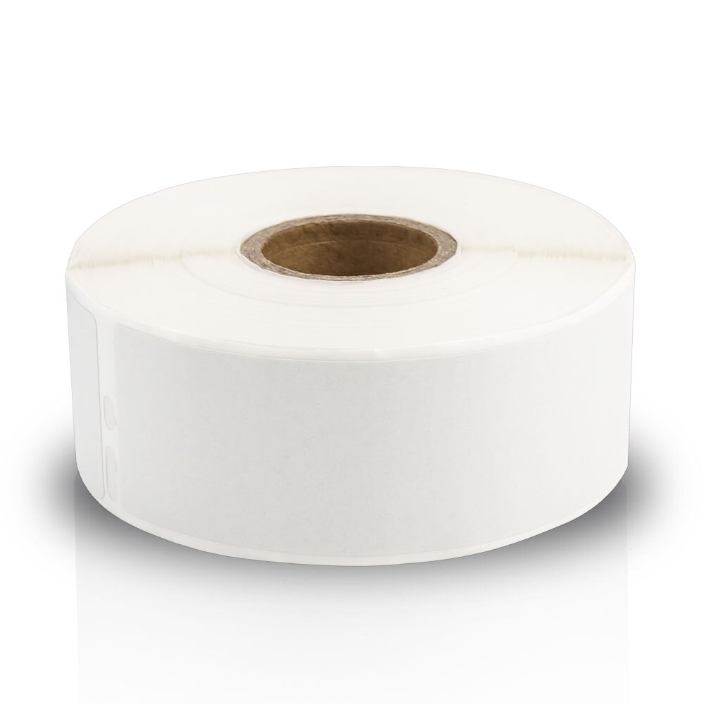 5PK Label Rolls 30252 Thermal Paper Label Sticker Printer Label Paper Price Label White Rolling Paper for Labelwriter 450 lw450