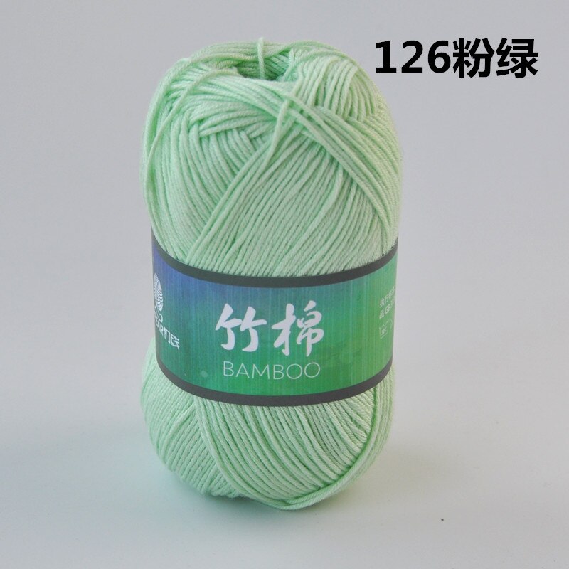 Fil de bambou doux et lisse 500g(50g * 10 pièces) | Fil de coton, fil Modal, fils de bébé Chuxian pour le tricot à la main B,: 126