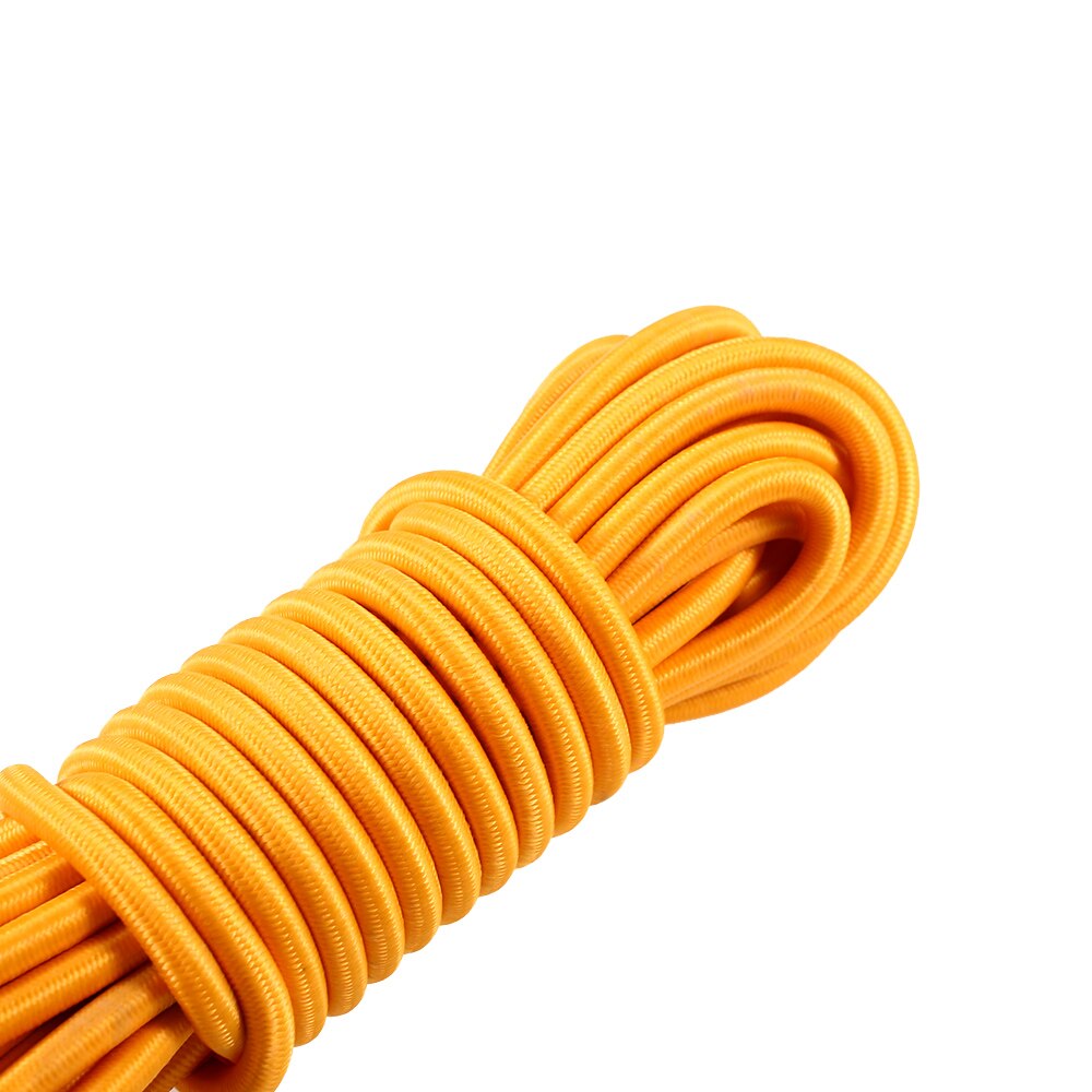 5 Meters 4mm / 5mm Kayak Boat Elastic Bungee Cord Rope Surfing And Boating: Orange  4mm