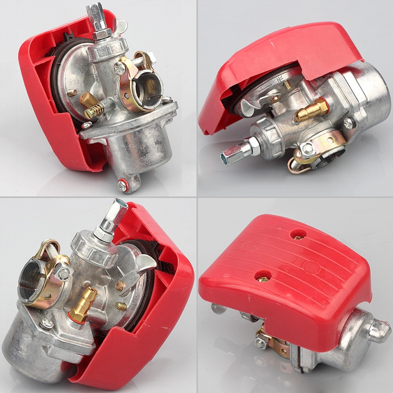 Pieza de carburador a estrenar, piezas de accesorios de carburador de alta velocidad para bicicletas motorizadas de motor de 49cc 60cc 66cc 80cc