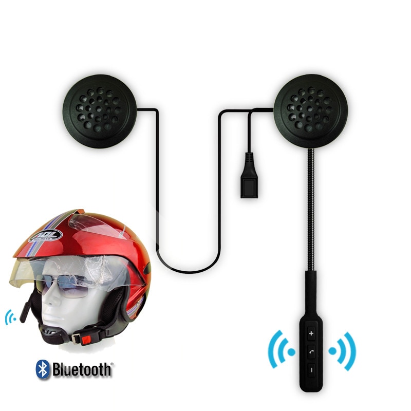 Waterdicht Motorfiets Bluetooth V5.0 Helm Headset Motorfiets Stereo Helm Oortelefoon Met Handsfree Automatisch Antwoordapparaat