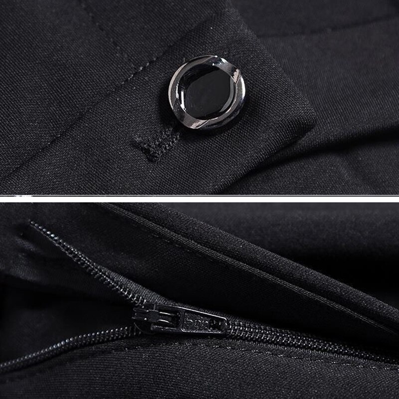 Pantalon évasé à haute élasticité, grande taille 3XL, décontracté, droit, pour femme, costume de travail, coréen, ample, pour maman, printemps été