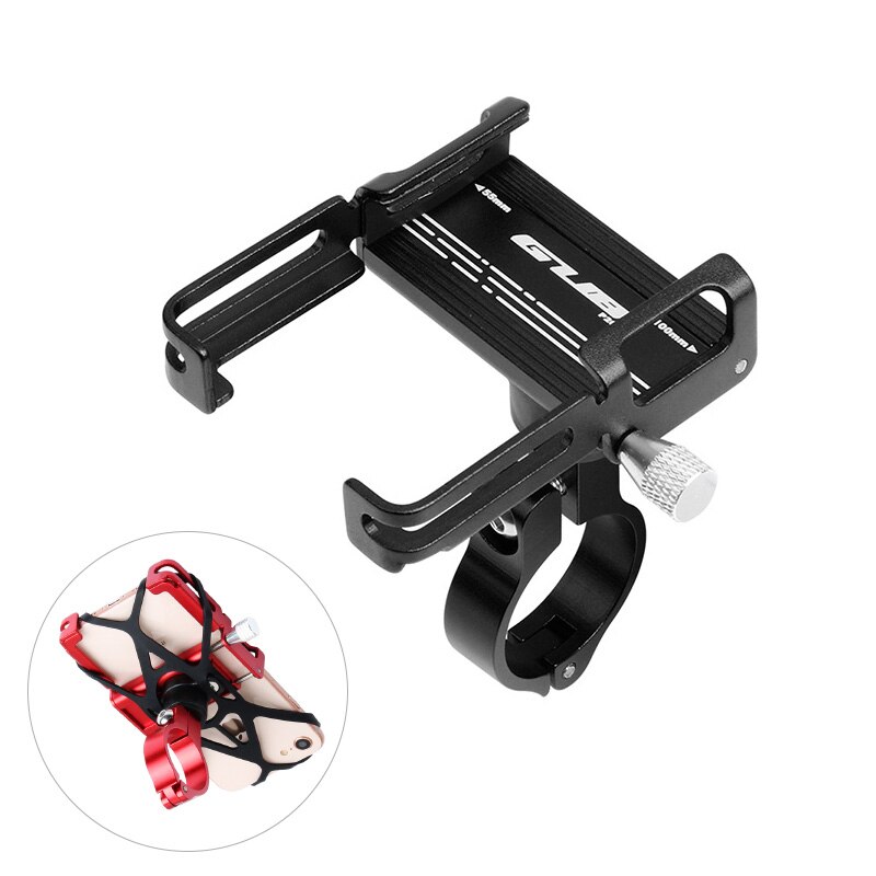 GUB P20 uchwyt na telefon rowerowy robić motocykli akcesoria rowerowe uchwyt robić telefonu sportowego: czarny