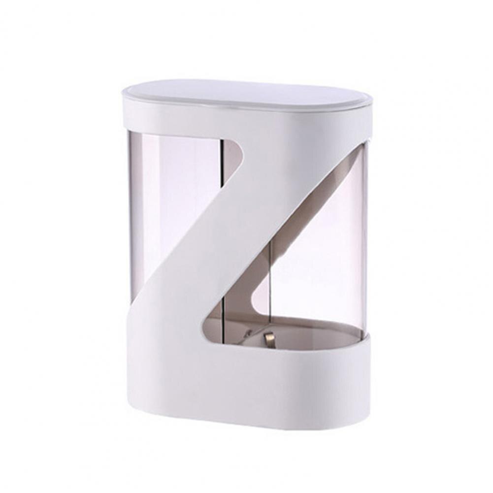 1Pc Wegwerp Papier Cup Cup Taker Automatische Water Dispenser Bekerhouder Home Office Ruimtebesparend Wandmontage Cups opbergrek: WHITE