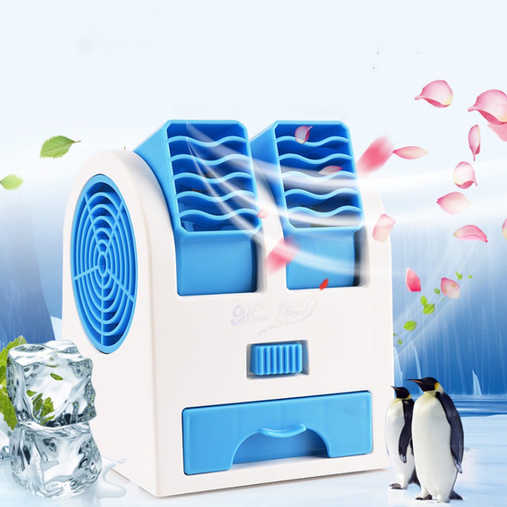 Mini Portable Air Conditioner Artic Air Cooler LED Timer USB Personal Space Cooler Fan Air Cooling Fan Device