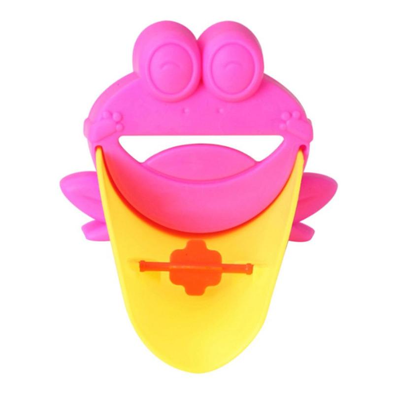 1/2Pcs Cute Faucet Extender Cartoon Kids Toddler Sink Baby Bathroom Faucet Extender Crab Washing Hands Supplies